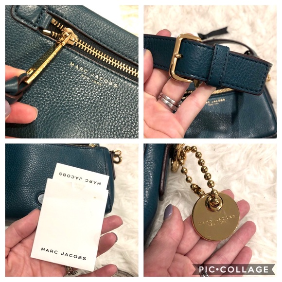 Marc Jacobs Recruit Crossbody Bag teal green - Picture 7 of 8